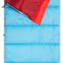 Coleman Flatlands 40°F Sleeping Bag, Made from 100% Recycled Material, Cool Weather Adult Sleep Sack